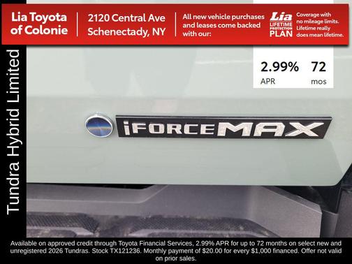 2026 Toyota Tundra Hybrid Limited