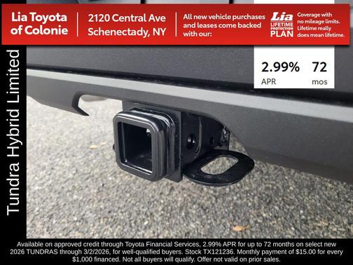 2026 Toyota Tundra Hybrid Limited