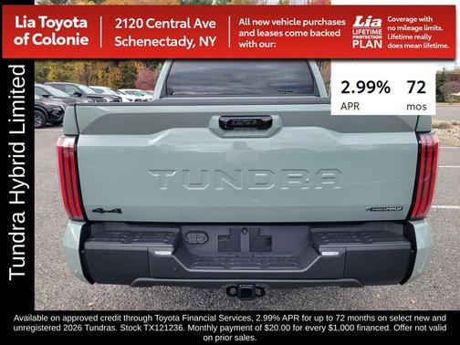 2026 Toyota Tundra Hybrid Limited
