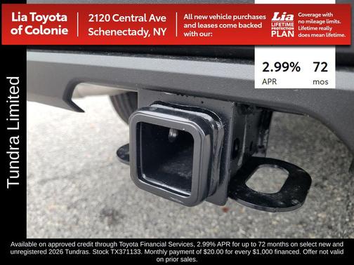 2026 Toyota Tundra Limited