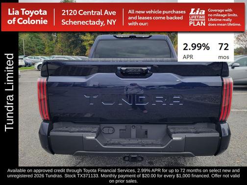 2026 Toyota Tundra Limited