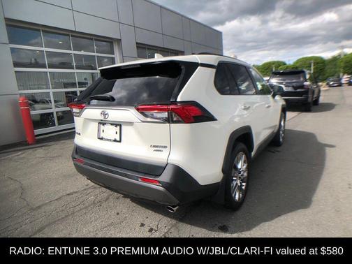 Blizzard Pearl 2019 Toyota RAV4 Limited