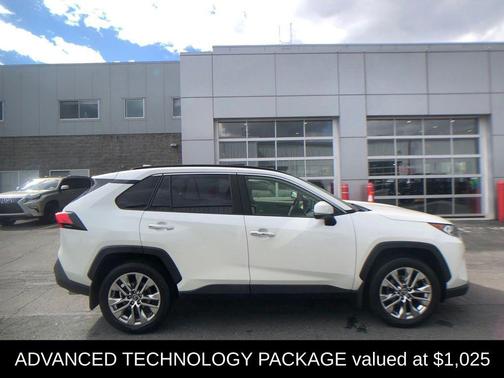 Blizzard Pearl 2019 Toyota RAV4 Limited