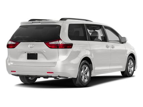 Super White 2016 Toyota Sienna LE