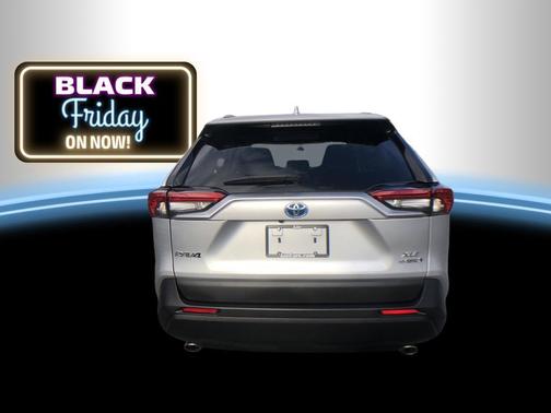 Silver Sky Metallic 2024 Toyota RAV4 Hybrid XLE