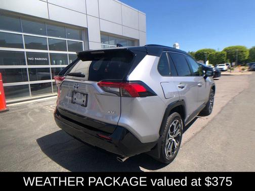 Silver Sky Metallic w/Midnight Black Roof 2021 Toyota RAV4 Prime XSE