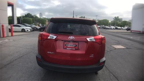 Barcelona Red Metallic 2015 Toyota RAV4 LE