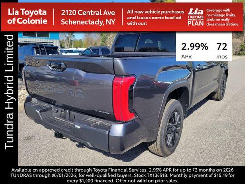 Magnetic Gray Metallic 2026 Toyota Tundra Hybrid Limited
