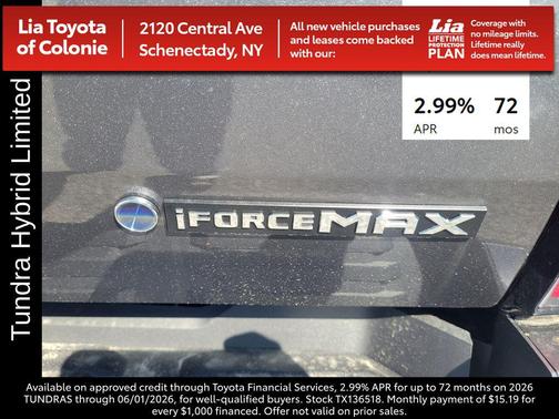 Magnetic Gray Metallic 2026 Toyota Tundra Hybrid Limited