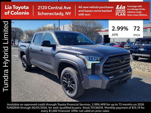 Magnetic Gray Metallic 2026 Toyota Tundra Hybrid Limited