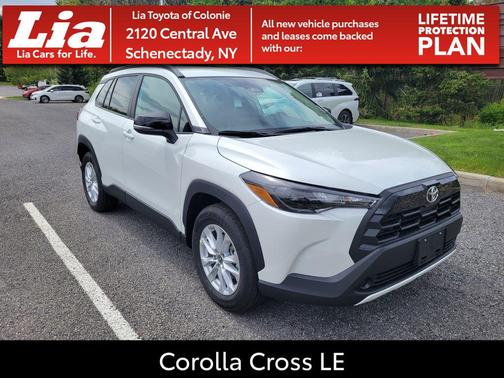 Wind Chill Pearl 2026 Toyota Corolla Cross LE