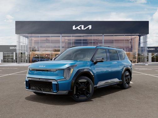 Ocean Blue 2026 Kia EV9 GT-Line