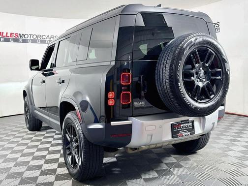 Santorini Black 2025 Land Rover Defender P300