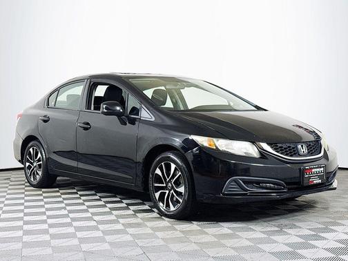 Crystal Black Pearl 2013 Honda Civic EX