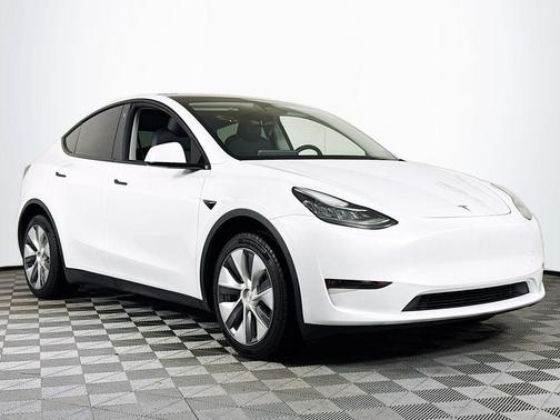 Pearl White Multi 2023 Tesla Model Y Long Range