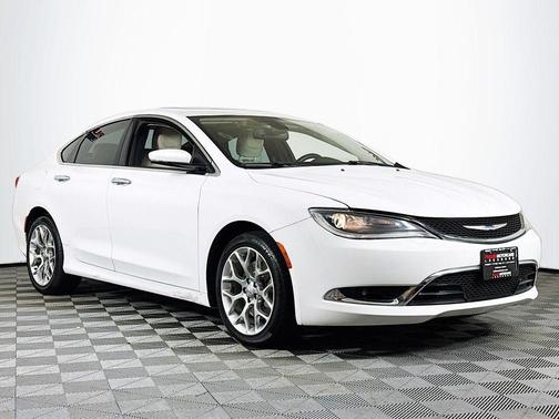 Bright White Clearcoat 2015 Chrysler 200 C