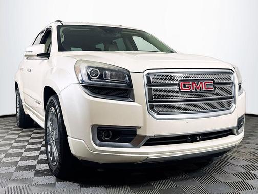 White Diamond Tri-Coat 2014 GMC Acadia Denali