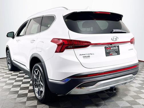 White Pearl 2023 Hyundai SANTA FE HEV Limited
