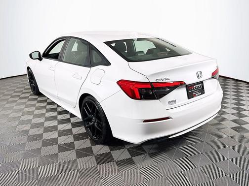 Platinum White 2022 Honda Civic Sport