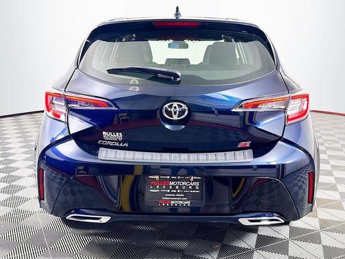 Blue Mica 2019 Toyota Corolla Hatchback SE