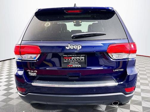 True Blue Pearlcoat 2017 Jeep Grand Cherokee Limited