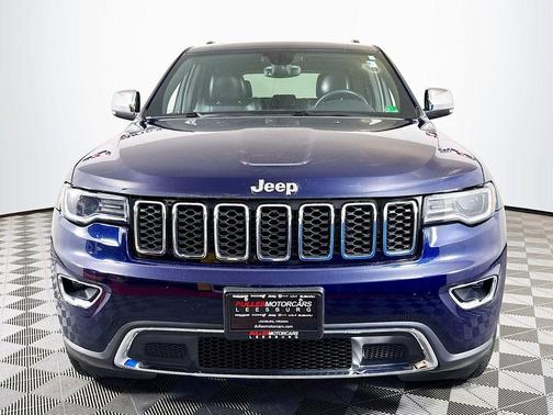 True Blue Pearlcoat 2017 Jeep Grand Cherokee Limited
