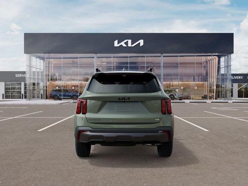 Green 2025 Kia Sorento SX Prestige X-Line