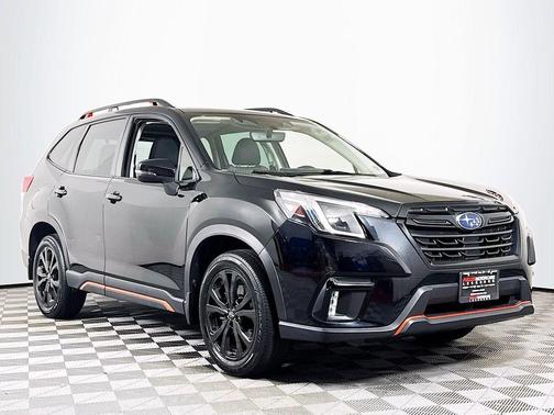 Crystal Black Silica 2023 Subaru Forester Sport