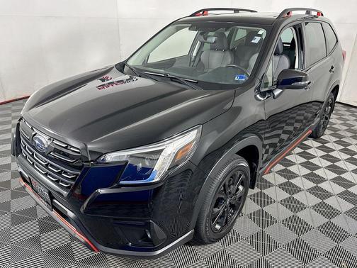 Crystal Black Silica 2023 Subaru Forester Sport