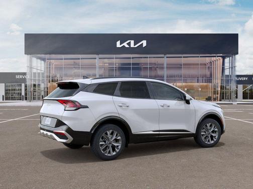 Snow White Pearl 2025 Kia Sportage Hybrid SX-Prestige