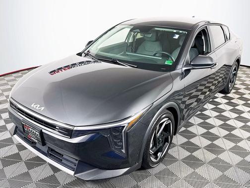 Gray 2025 Kia K4 EX