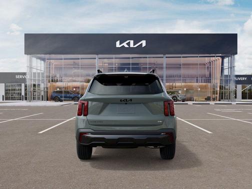 Green 2026 Kia Sorento Hybrid X-LINE SX PRESTIGE