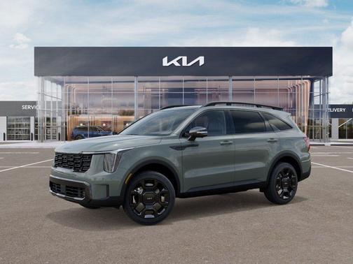 Green 2026 Kia Sorento Hybrid X-LINE SX PRESTIGE