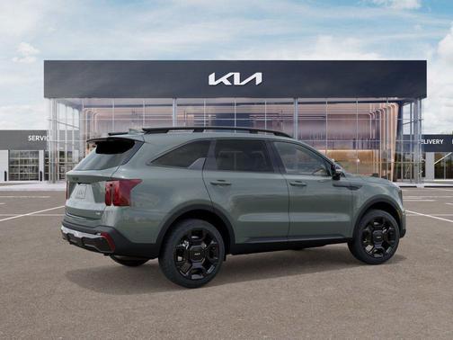 Green 2026 Kia Sorento Hybrid X-LINE SX PRESTIGE