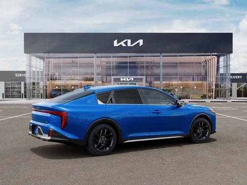 Blue 2026 Kia K4 GT-LINE