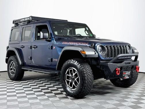 Fathom Blue Pearlcoat 2025 Jeep Wrangler Rubicon