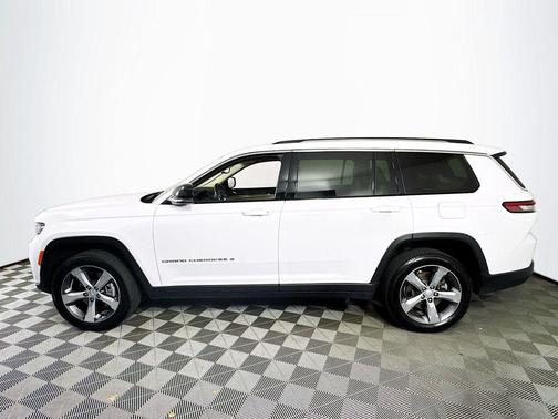 Bright White Clearcoat 2021 Jeep Grand Cherokee L Limited