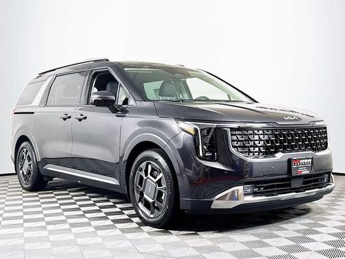 Gray Metallic 2026 Kia Carnival Hybrid SX