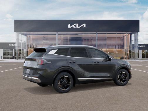 Gravity Gray 2026 Kia Sportage Hybrid EX