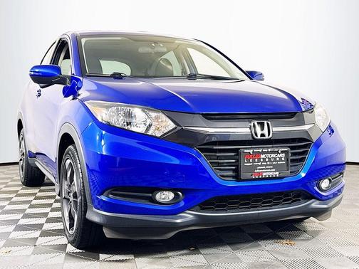 Aegean Blue Metallic 2018 Honda HR-V EX