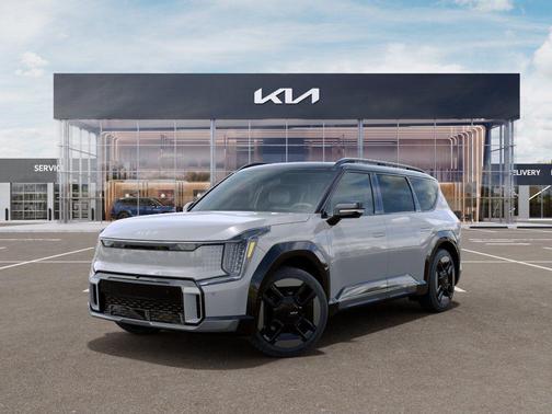 Gray 2026 Kia EV9 GT-Line