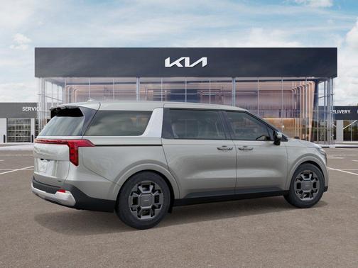 Silver 2026 Kia Carnival Hybrid EX