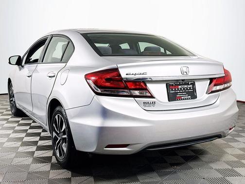 Alabaster Silver Metallic 2015 Honda Civic EX