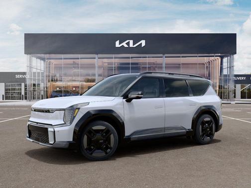White Pearl 2026 Kia EV9 GT-Line