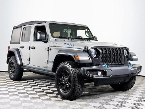 Sting-Gray Clear-Coat 2023 Jeep Wrangler Willys