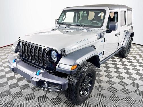Gray 2023 Jeep Wrangler 4xe Base