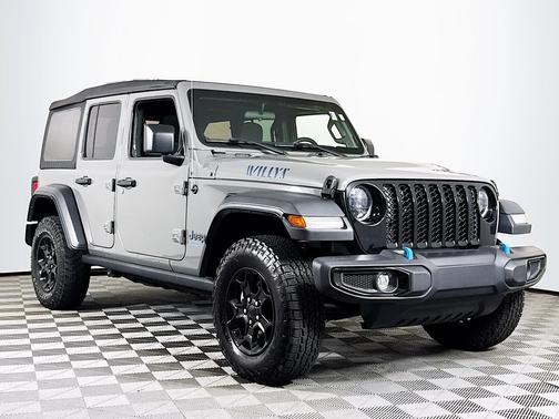 Sting-Gray Clear-Coat 2023 Jeep Wrangler Willys
