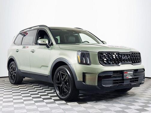 Green 2025 Kia Telluride EX X-Line