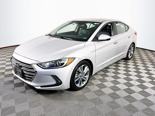 Molten Silver 2017 Hyundai ELANTRA Limited