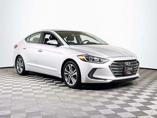 Molten Silver 2017 Hyundai ELANTRA Limited